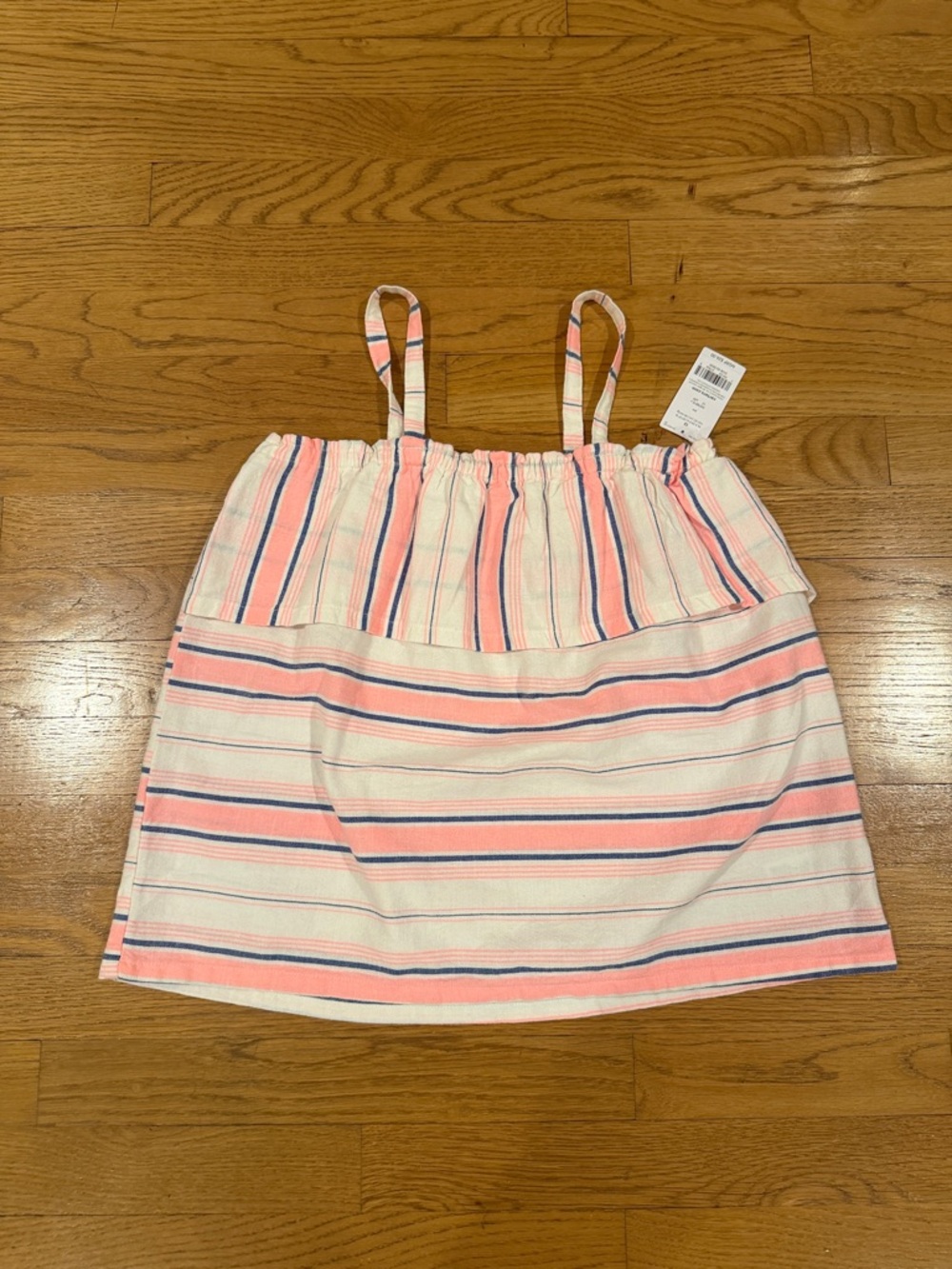 Carter's Striped Girls' Camisole - Pink, Blue & White